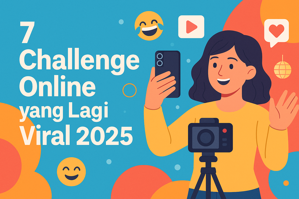 7 Challenge Online yang Lagi Viral 2025