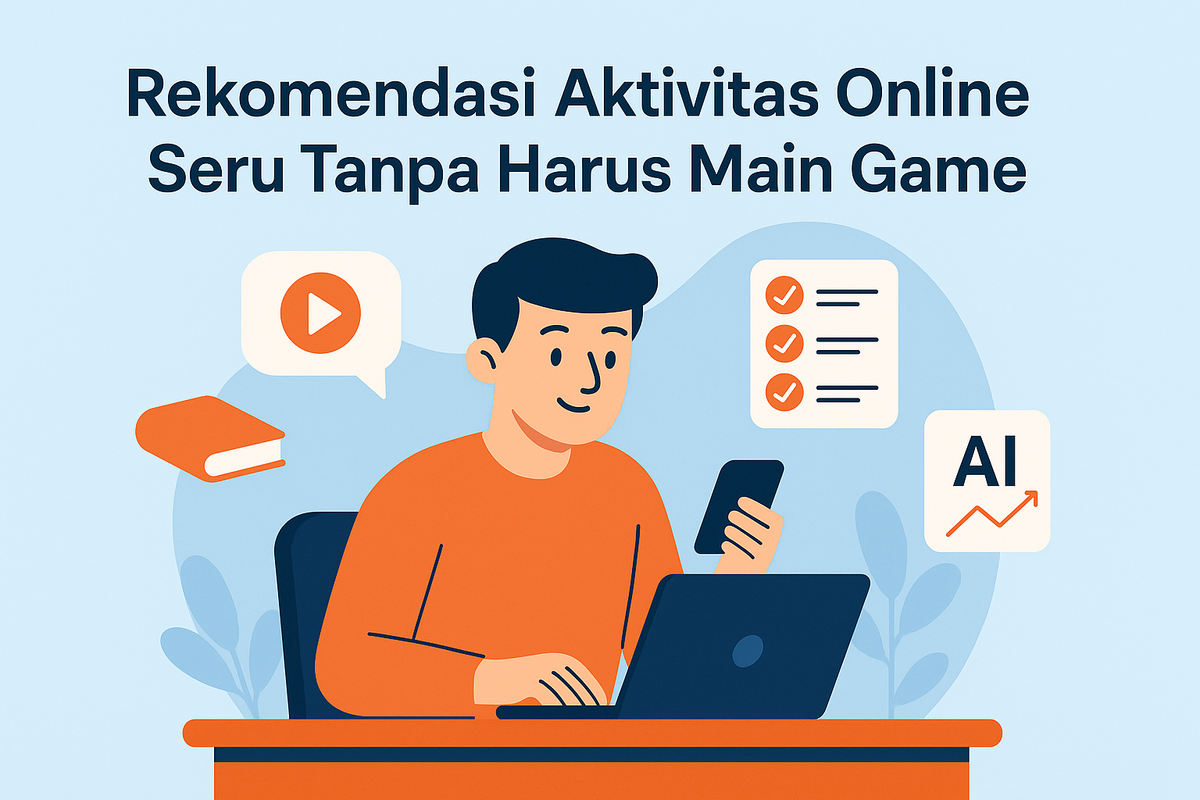 Rekomendasi Aktivitas Online Seru Tanpa Harus Main Game
