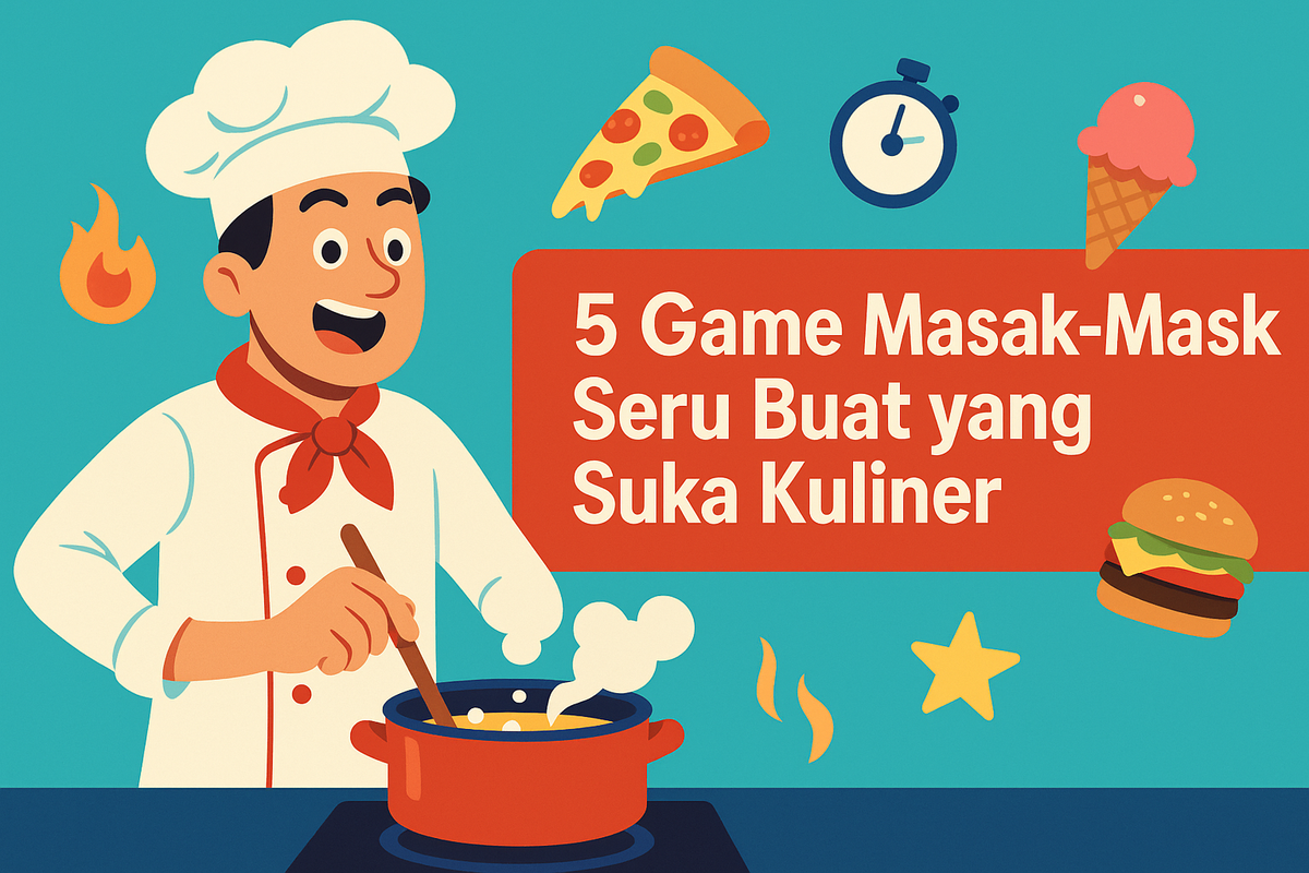 5 Game Masak-Masak Seru Buat yang Suka Kuliner