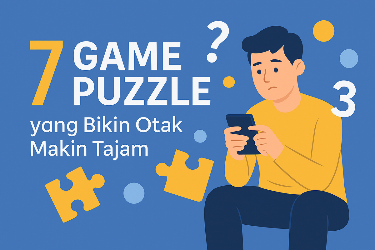 7 Game Puzzle yang Bikin Otak Makin Tajam
