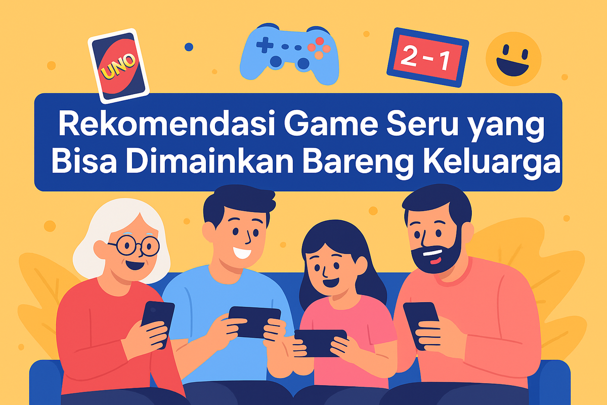 Rekomendasi Game Seru yang Bisa Dimainkan Bareng Keluarga