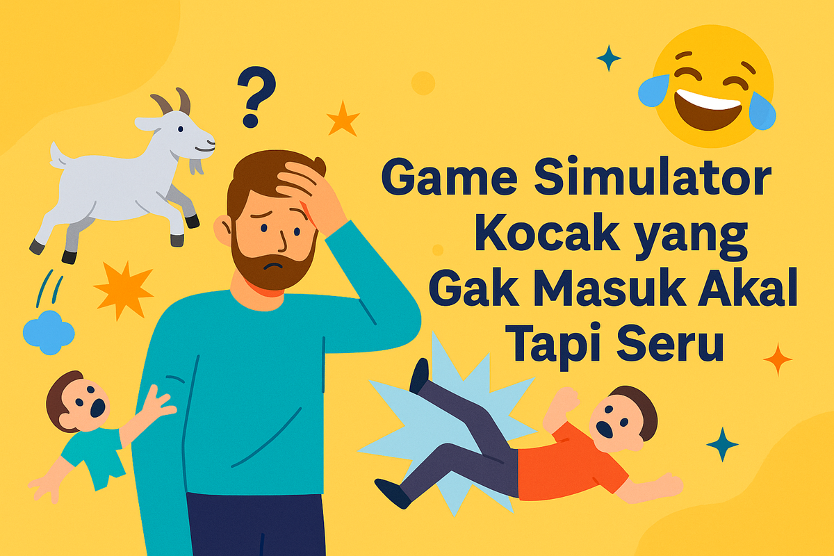 Game Simulator Kocak yang Gak Masuk Akal Tapi Seru