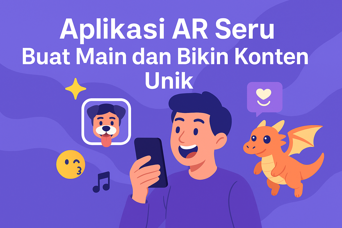 Aplikasi AR Seru Buat Main dan Bikin Konten Unik