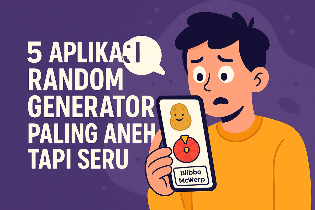 5 Aplikasi Random Generator Paling Aneh Tapi Seru