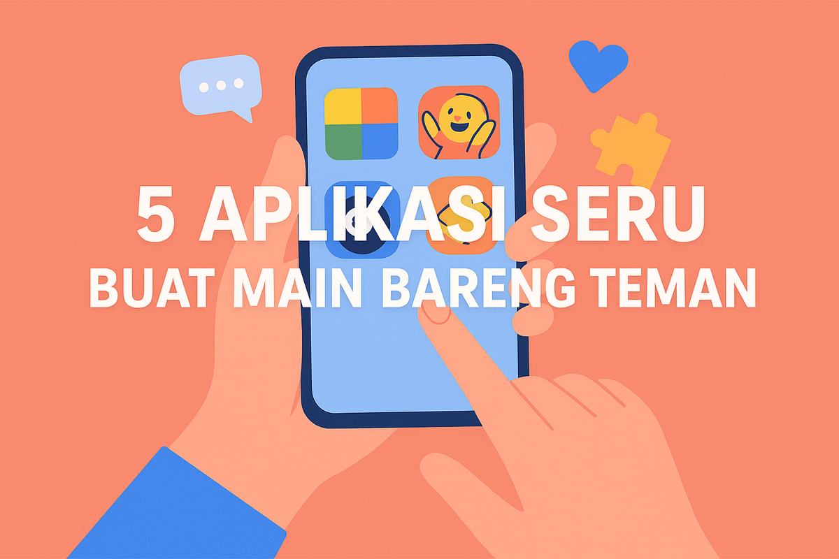 5 Aplikasi Seru Buat Main Bareng Teman