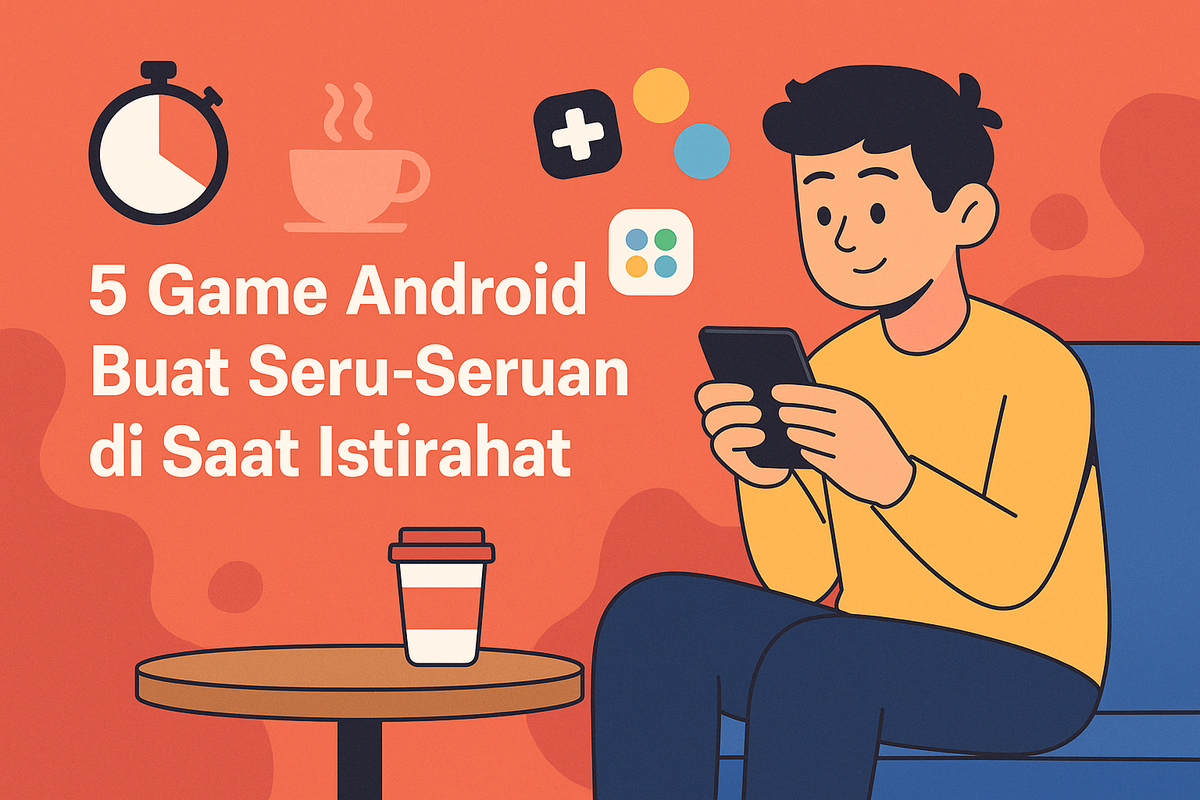 5 Game Android Buat Seru-Seruan di Saat Istirahat