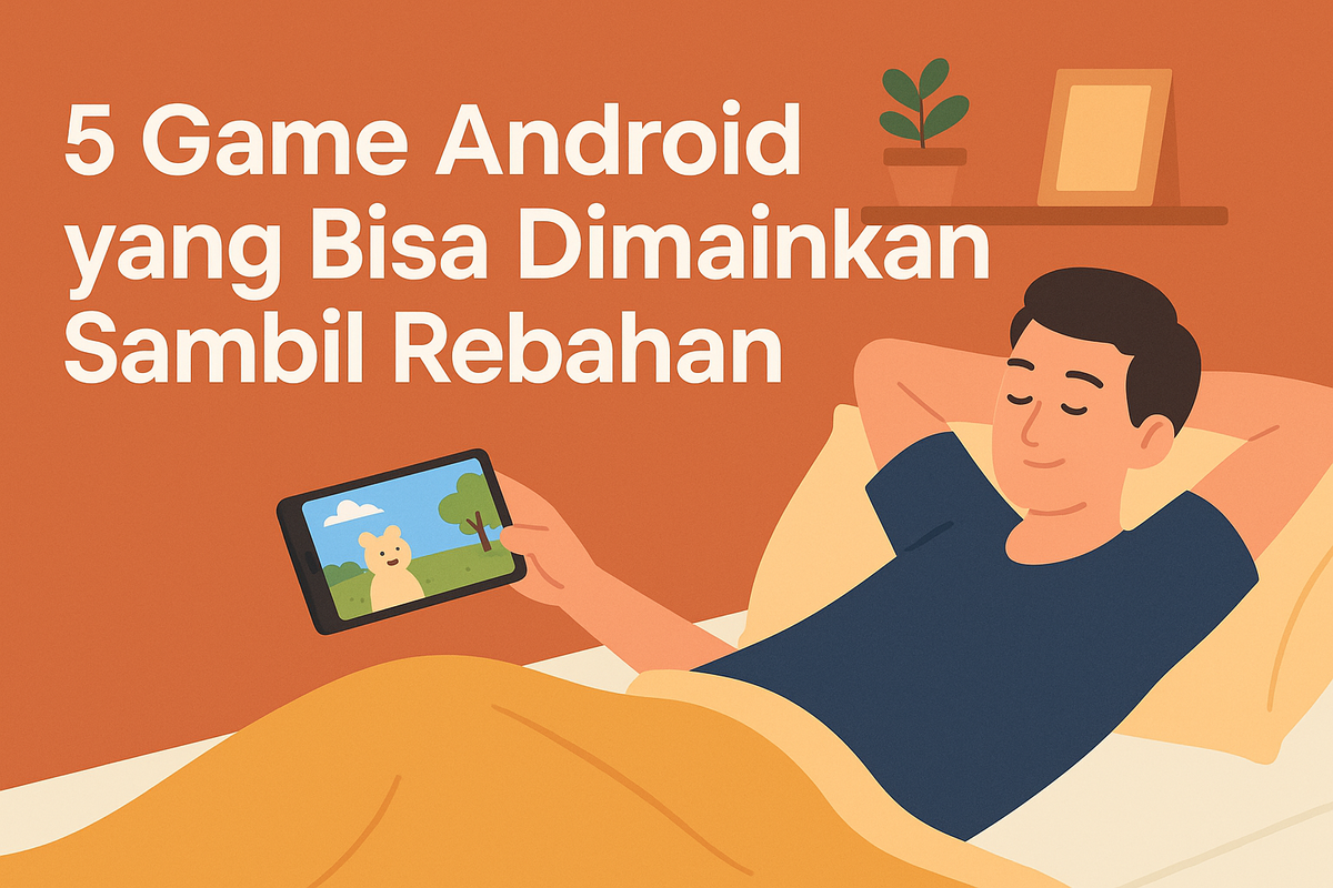 5 Game Android yang Bisa Dimainkan Sambil Rebahan