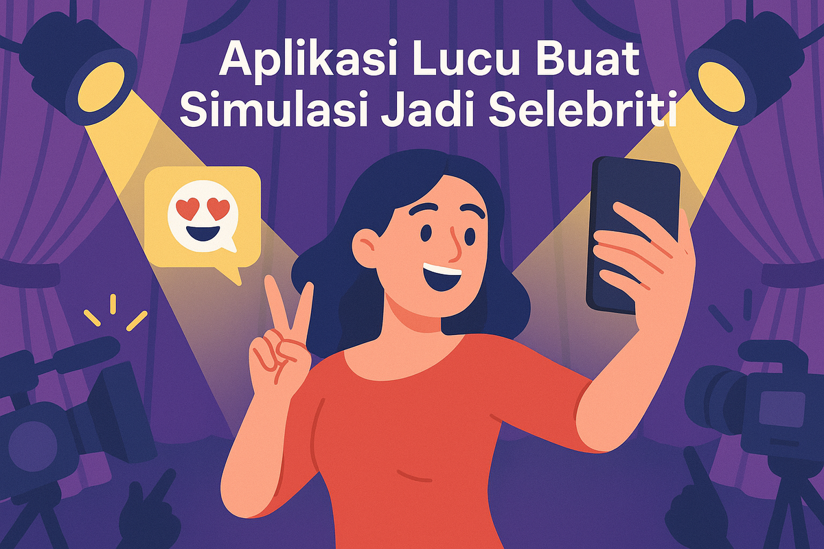 Aplikasi Lucu Buat Simulasi Jadi Selebriti
