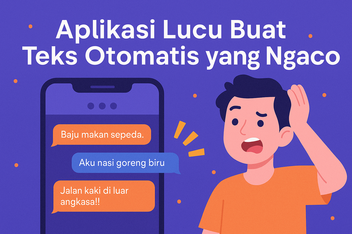 Aplikasi Lucu Buat Teks Otomatis yang Ngaco