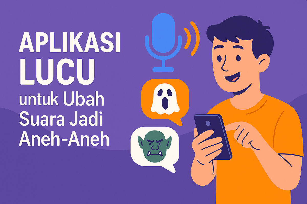 Aplikasi Lucu untuk Ubah Suara Jadi Aneh-Aneh