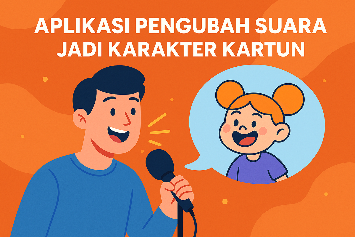 Aplikasi Pengubah Suara Jadi Karakter Kartun