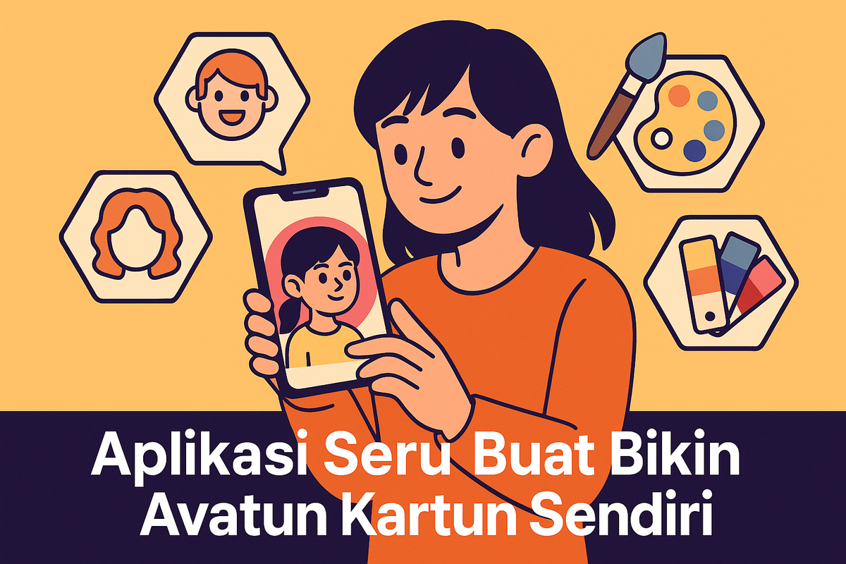 Aplikasi Seru Buat Bikin Avatar Kartun Sendiri