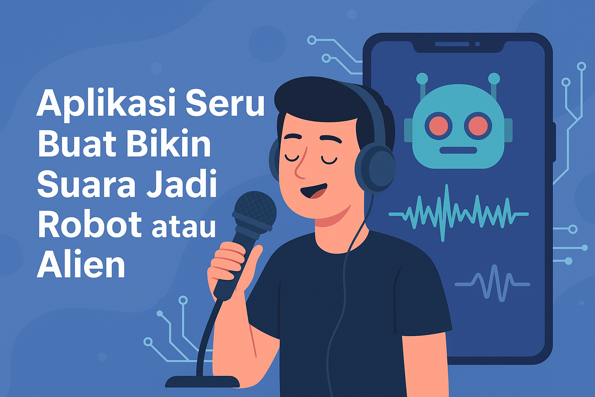 Aplikasi Seru Buat Bikin Suara Jadi Robot atau Alien