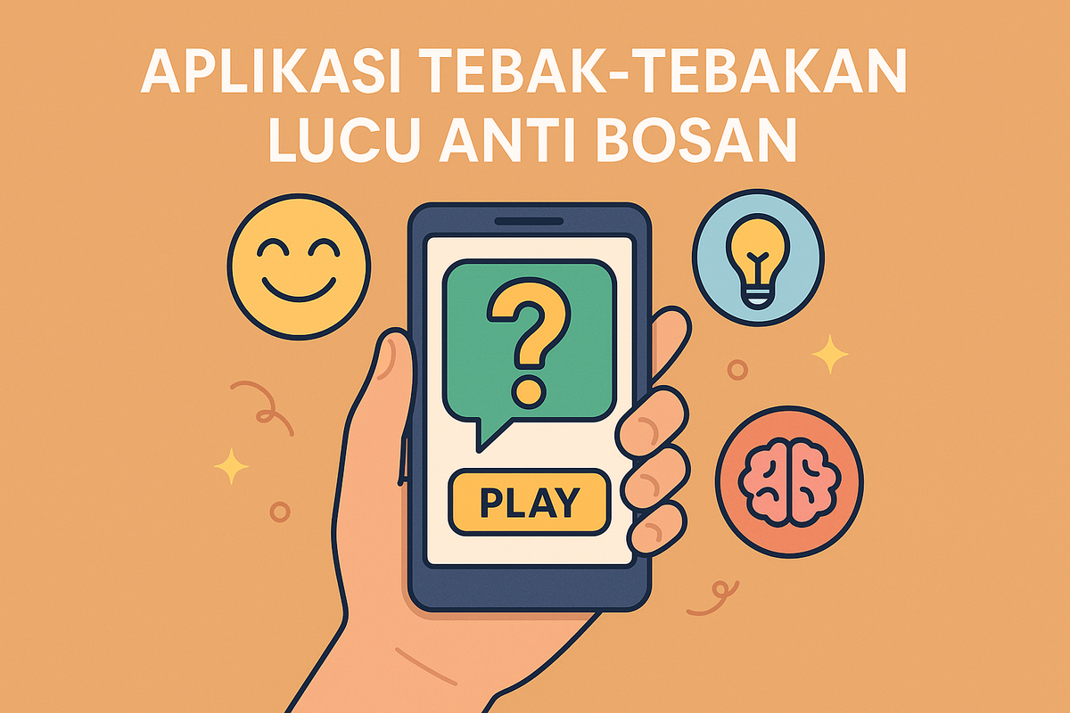 Aplikasi Tebak-Tebakan Lucu Anti Bosan