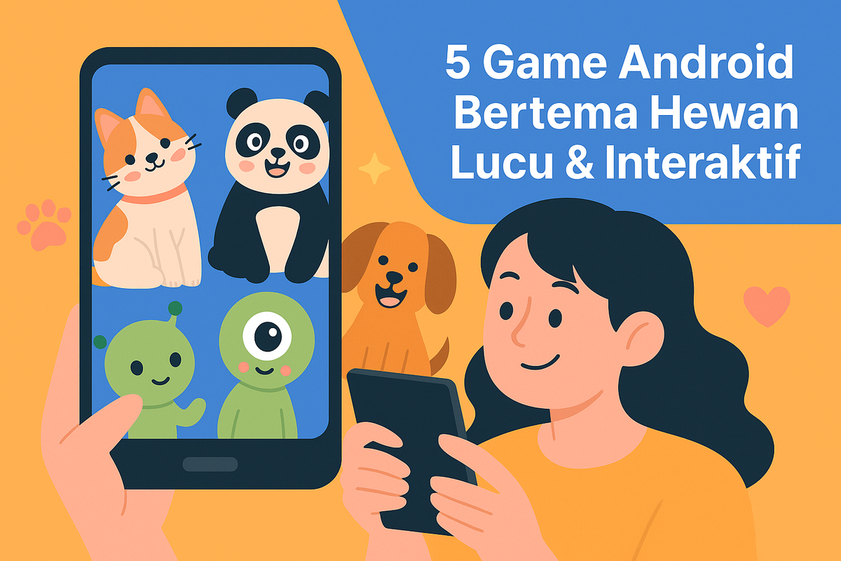 5 Game Android Bertema Hewan Lucu & Interaktif