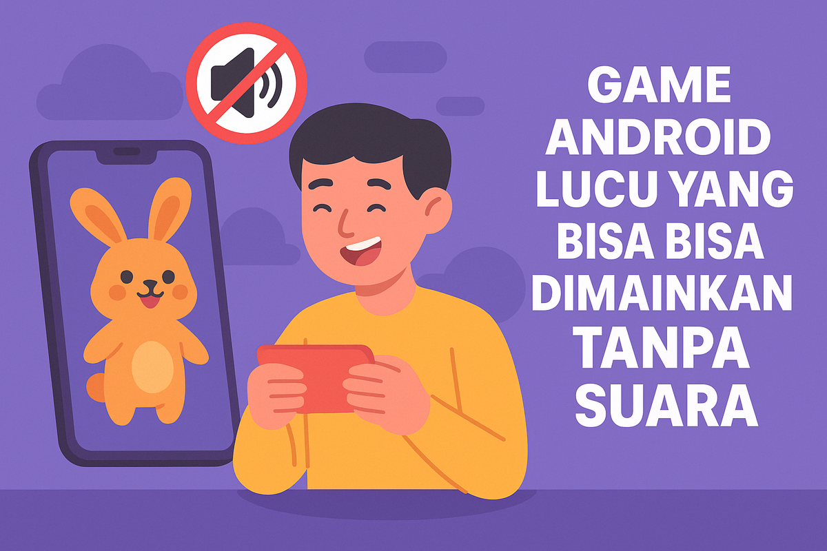 Game Android Lucu yang Bisa Dimainkan Tanpa Suara