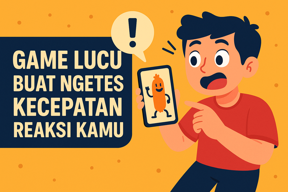 Game Lucu Buat Ngetes Kecepatan Reaksi Kamu